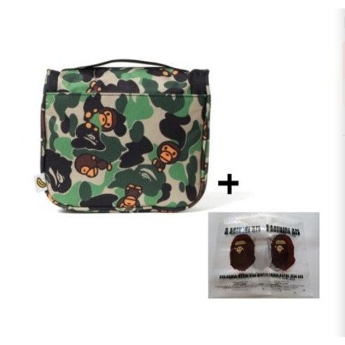 베이프 세면가방: 여행의 동반자, 스타일을 담다 베이프잡지부록