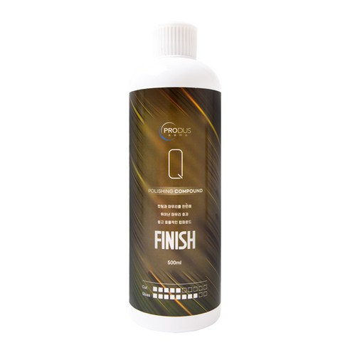 프로더스 큐시리즈 Q-FINISH 컴파운드: 숨겨진 광채를 깨우는 마법 큐터스듀엣프로