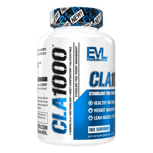 EVLUTIONNUTRITION CLA 1000 소프트젤은 다이어트를 돕는 영양제