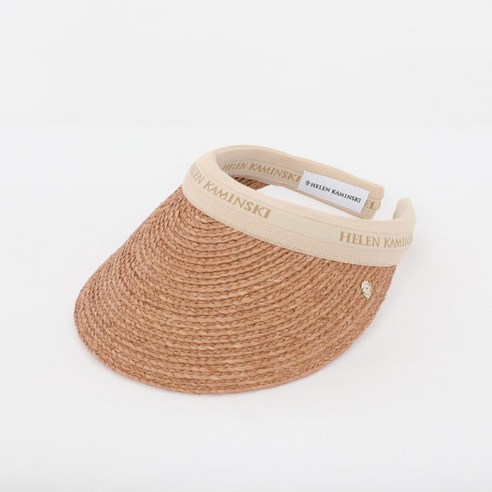 오늘출발)헬렌카민스키 24SS HAT50265 NOUGAT NATURAL LOGO 썬캡