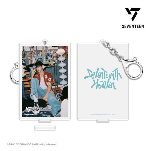세븐틴 3D 렌티큘러 아크릴 키링 & 스탠드 세트 (SEVENTEENTH HEAVEN AM 5:26 Ver.), 도겸