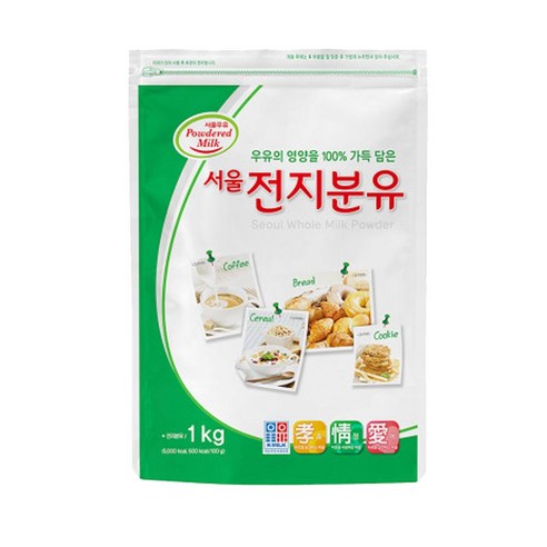 서울우유 전지 분유 1kgx1개, 1kg, 1개