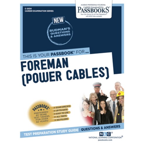 (영문도서) Foreman (Power Cables) 2034 Paperback, Passbooks, English, 9781731820341