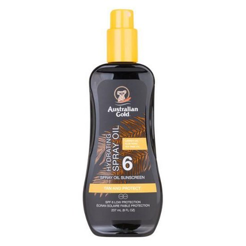 오스트레일리안골드 태닝오일 스프레이 237ml(SPF8), 1개, 237ml