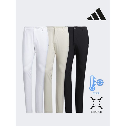 라운딩, 이제 땀 걱정 없이 스타일까지 챙기세요! 아디다스 모노 코어 라이트 팬츠 파헤치기 아디다스골프바지남성