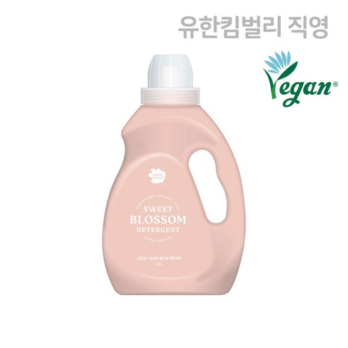 그린핑거 달콤한 블라썸 세탁세제 본품, 1.4L, 1개