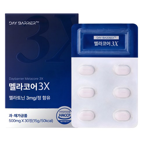 데이배리어 멜라토닌 멜라코어 3X 15g