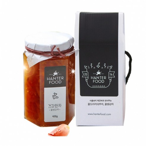 달콤한 꿀로만든 생강차(400g), 400g, 1개, 1개