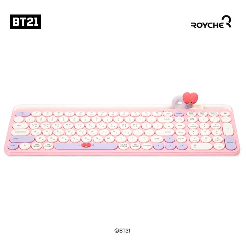 BT21 미니니 멀티페어링 블루투스 무선 키보드 타타 minini TATA