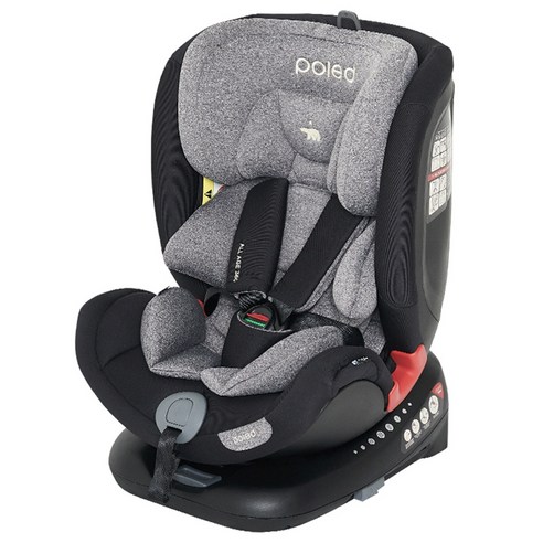 폴레드 올에이지 360 회전확장형 카시트 ISOFIX & 락킹벨트