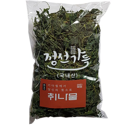 건강하고 맛있는 요리에 탁월한 맛과 영양을 더하는 강원도 정선 건조 취나물