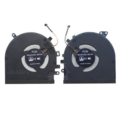새로운 CPU GPU 냉각 팬 DC 5V 0.5A Razer 블레이드 15 RZ09-0270 RZ09-02705E75 RZ09-02705E7 용 냉각기 라디에이터, CPU&GPU, 02 CPU GPU