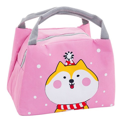 스몰 도시락 가방 캐릭터 도시락 가방, 멩 애완 동물 - 작은 흰색 곰