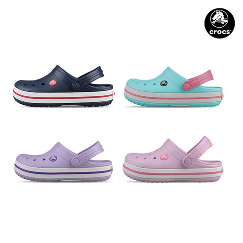 크록스 크록스 크록밴드 클로그K 여성 슬리퍼 샌들 4종 택일