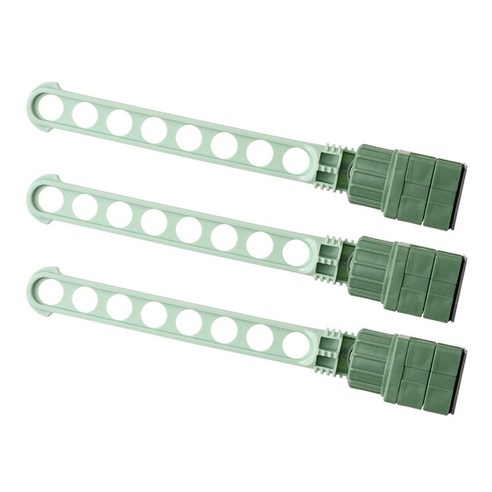 모노치 창틀 옷걸이 빨래건조대, 민트, 3개