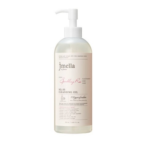 제이멜라 인 프랑스 스파클링로제 클렌징 오일, 2개, 500ml