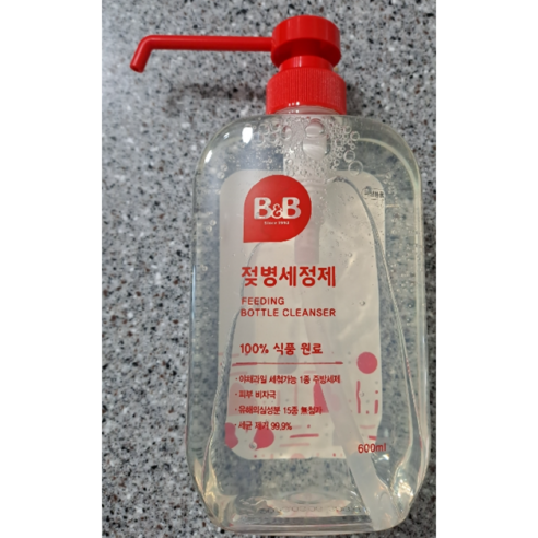 비앤비 젖병세정제 액상형, 600ml, 1개