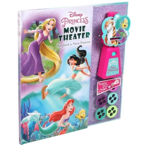 Disney Princess Movie Theater Storybook & Movie Projector, Sfi Readerlink Dist, English, 9780794442392