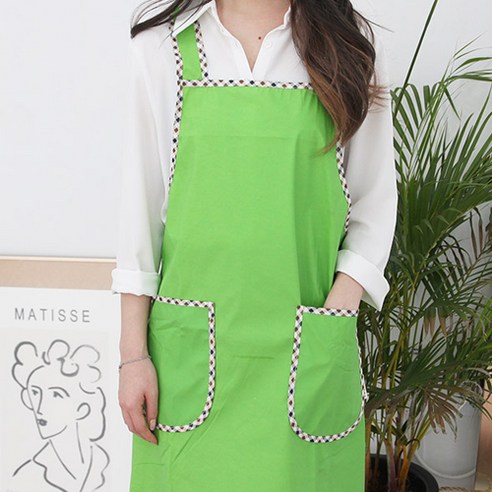 실용적이고 스타일리시한 꼬레하우씨 생활 방수 앞치마로 요리와 잡무를 편안하게 수행하세요.