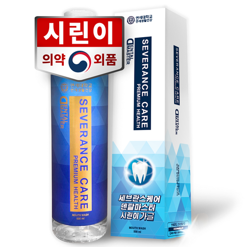 연세대학교 시린이 3중 케어 헬스케어 덴탈 마스터 시린이 가글, 3개, 500ml