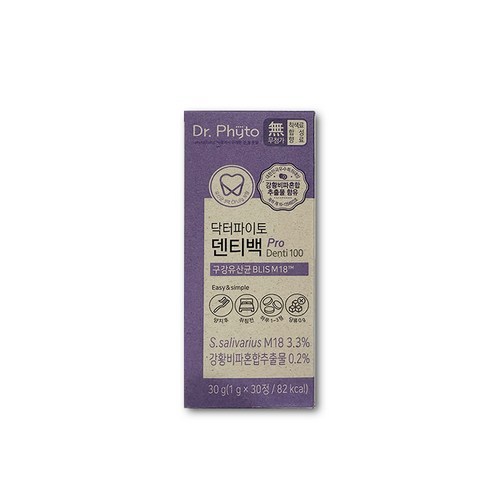 닥터파이토 덴티백 PRO 구강유산균 M18 7박스