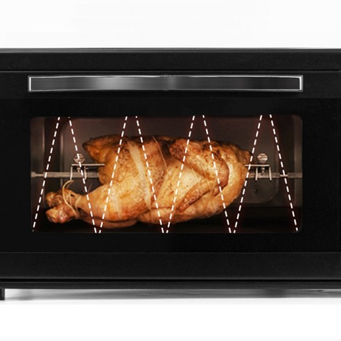 균등하고 맛있는 조리를 위한 컨벡션 기술이 탑재된 대용량 키친아트 전기오븐