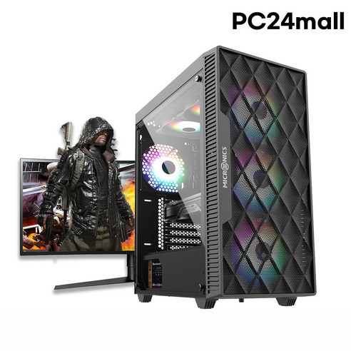 컴퓨터 조립PC 게이밍컴퓨터 고성능 i5 i7 11세대 RTX3060 GTX1060 사무용 주식용 롤 피파 최신게임, 게임04 Best Top5