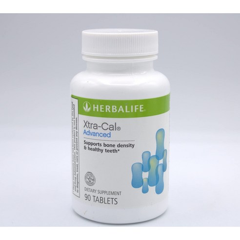 허벌 라이프 엑스트라-칼 어드밴스드 90정 칼슘 비타민D 마그네슘 Herbalife Xtra-Cal Advanced, 1개