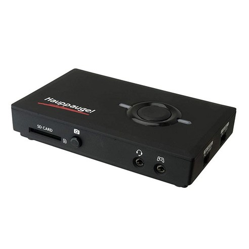 HAUPPAUGE HD PVR Pro 60 HD 4K in/Out 1080P 60fps 캡처 및 스트리밍 PC 연결 및 독립형 줌 스카이프 유튜브 라이브 및 트위치 1684용