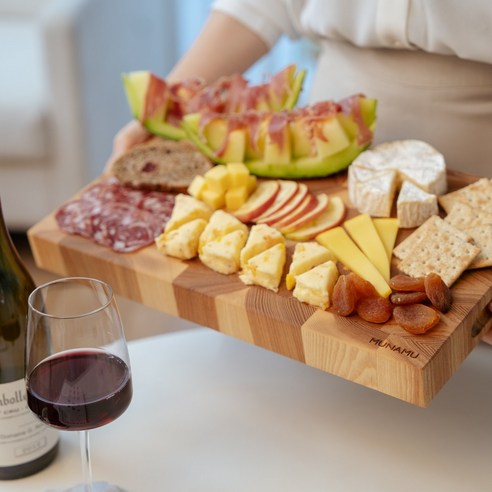 주방 혁명의 핵심: MUNAMU 무나무 국산 엔드그레인 나무도마