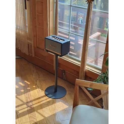[당일발송]마샬 액톤 스피커 1 2 3 블랙 크림 스탠드 거치대 높이56cm 66cm 71cm, 포함, 사각형, 화이트