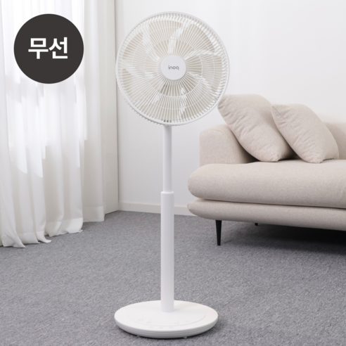 위도어 무소음 BLDC 무선 선풍기 3D입체회전 스마트 써큘레이터