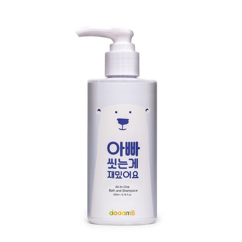 도담비 올인원 바스 앤 샴푸 플러스, 200ml, 1개