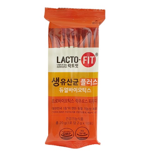 장 건강을 위한 강력한 듀얼바이오틱스