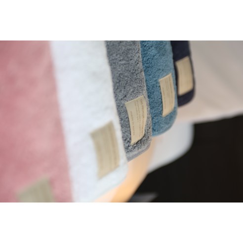 부드러움과 흡습성이 뛰어난 고급스러운 60수 세면타올 세트