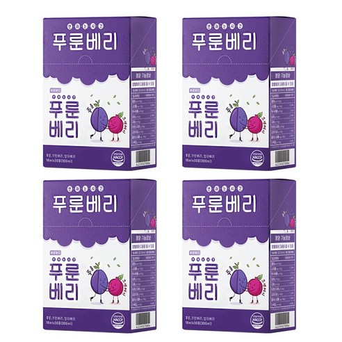 상쾌한 아침, 활력 넘치는 하루를 위한 선택, 바로바디 푸룬베리 푸룬주스 스틱