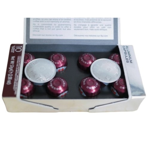 풍부한 맛, 부드러운 질감, 편리한 캡슐 포장의 네스프레소 호환 커피