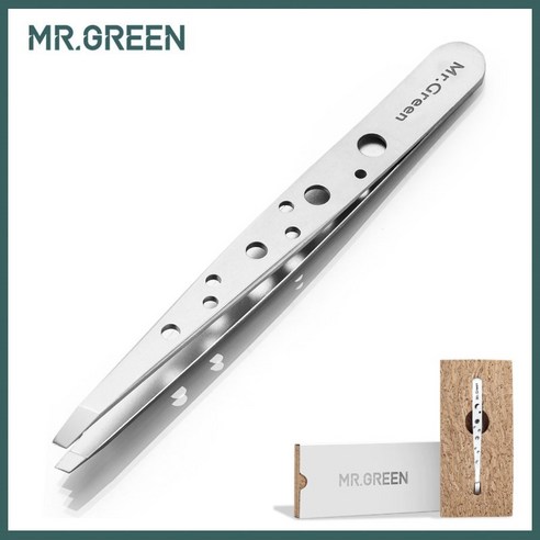 독일 MR GREEN 미스터그린 미끄럼방지 족집게 정품 국내배송, MR2155(물방울무늬), 1개