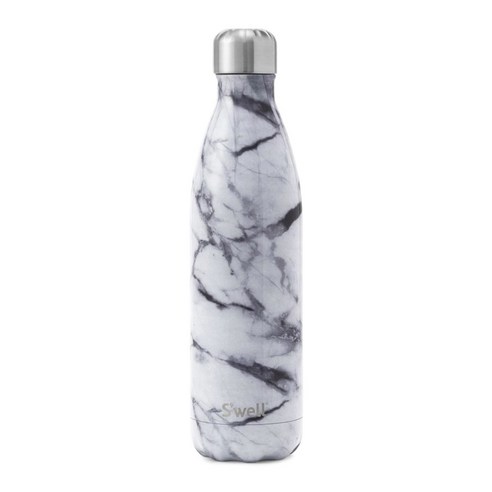 Swell 오리지널 보틀 보온 보냉병, White Marble, 750ml
