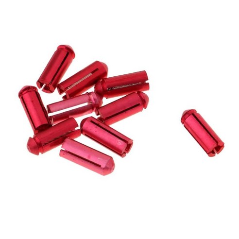 강철 연약한 끝 은을 위한 10pcs 합금 비행 보호기 보호기의 팩, 레드, 알루미늄 합금