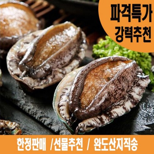 해신수산 완도활전복 18-20미 1kg, 1개