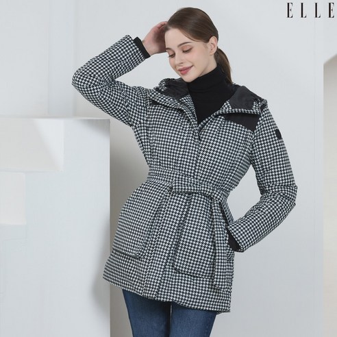ELLE 여성 세이프가드 시티 파카는 겨울의 필수템