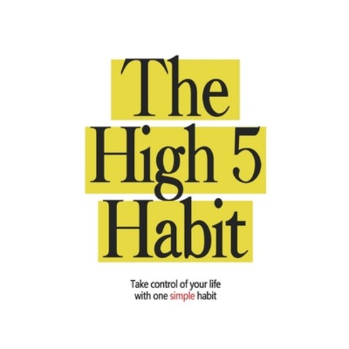 (영문도서) The High 5 Habit: Take Control of Your Life with One Simple Habit by Mel Robbins notebook har... Hardcover, Mel Red, English, 9781804220115