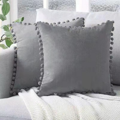 KORELAN ins 스타일쿠션 베개 자동차 쿠션 소파 쿠션 낮잠 베개 귀여운 쿠션, 40cm*40cm( 베갯잇+베개심), 4