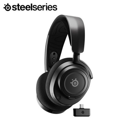 스틸시리즈 Arctis Nova 7 Wireless 무선 게이밍 헤드셋 (정품), 블랙(61553 Arctis Nova 7), Arctis Nova 7 Wireless 61553