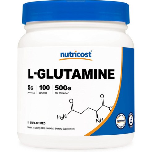 뉴트리코스트 L-글루타민 파우더 무맛 500g, 500g, 1개