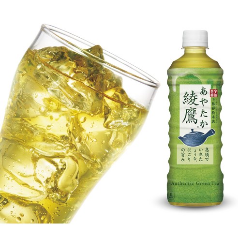 상쾌함과 건강의 완벽한 조화를 위한 아야타카 일본 녹차 페트