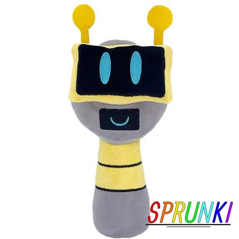 스프런키 Sprunki 캐릭터 피규어 봉제 애착 인형 선물, 1개, 15_펀봇, 25cm