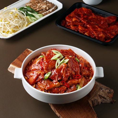 전주물갈비 돼지갈비구이 전주 원조 물갈비 양념 한돈 캠핑 2인분 단품 3개 총1.2kg, 400g