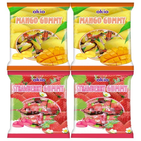 오키오 구미젤리(망고+딸기)320g, 1세트, 320g